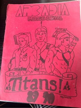 1989-90 Greece Arcadia Middle School Yearbook
